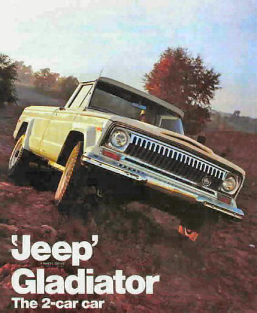1970 Jeep Auto Advertising